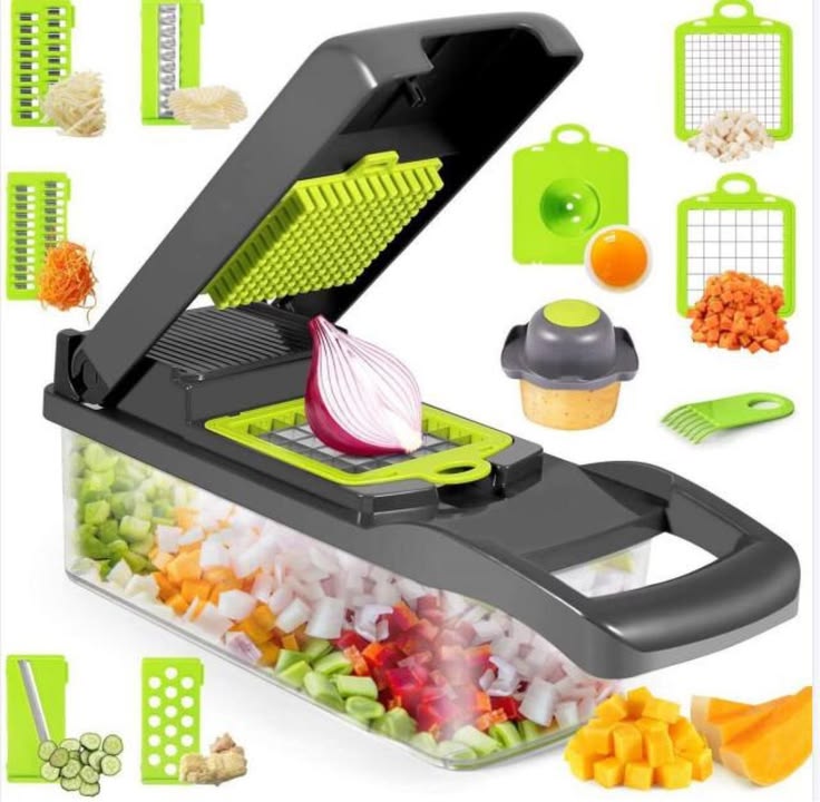 Multifunction Vegetable Chopper & Slicer