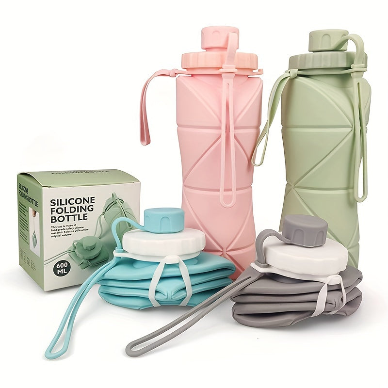 Foldable Water Bottle – Portable Leakproof Travel Bottle