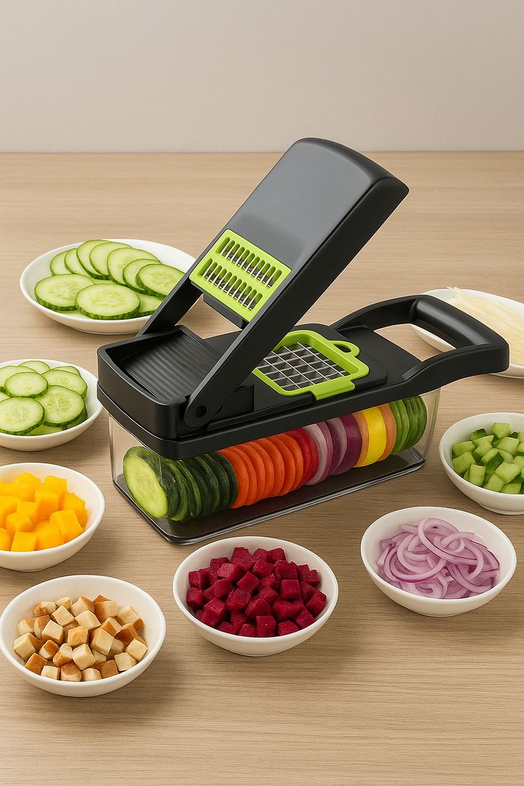 Multifunction Vegetable Chopper & Slicer