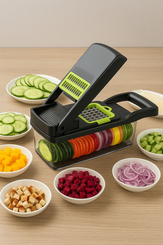 Multifunction Vegetable Chopper & Slicer